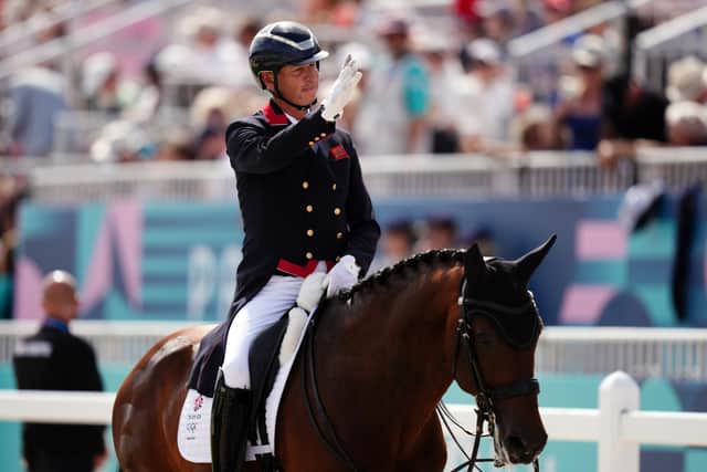 Fry’s late mother Laura also competed for Britain, riding alongside Hester at the 1992 Olympics in Barcelona.