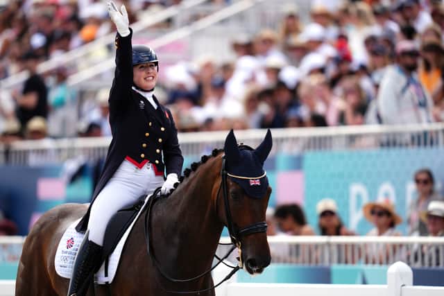 The riders are accompanied by music of their choosing during their tests and Hester’s routine concluded with Those Were The Days, of which he added: “I’ve loved that song all my life and because of how I thought it might end up or how I feel, I thought that is a great song to finish the test on.”