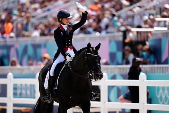 Fry, who is also known as Lottie, said: “I’m speechless, it’s absolutely amazing and I am so proud of Glamourdale. I knew he was capable of it but to be able to pull it off in there today and get the bronze is just incredible.