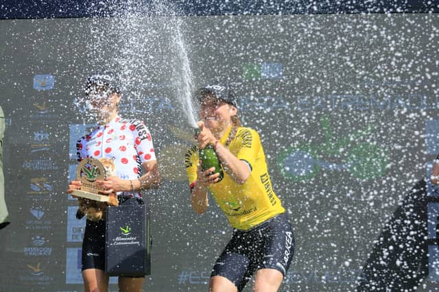 In March 2023, Megan Armitage became the first ever Irish woman to win a UCI-ranked stage race at the Vuelta Extremadura Féminas.