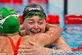 Mona McSharry celebrates. Photo: Sportsfile