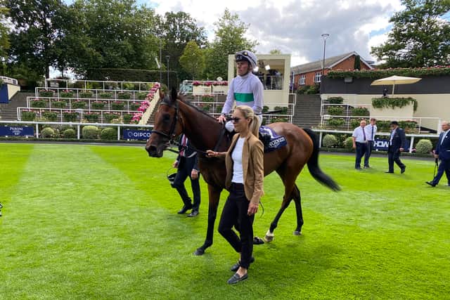 She made it three wins from four outings, with the sole blip being a disappointing effort when sent off the odds-on favourite for the Musidora Stakes at York.