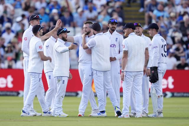 Smith was calm about missing out on a maiden Test hundred by just five runs, content instead to have helped shape the game in England’s favour and played one utterly unforgettable shot.