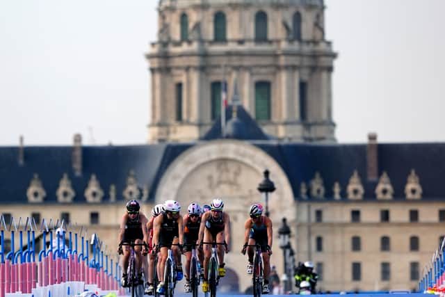 Potter emerged from the water in fifth, with Taylor-Brown 10th, and a lead group of 10 formed on the bike after Duffy was reeled in on the second lap.