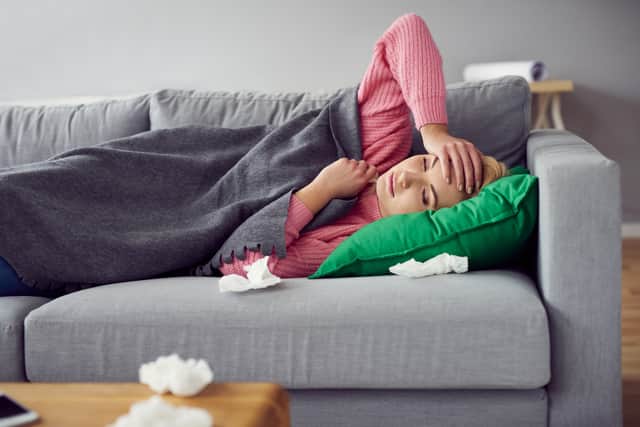 What is the benchmark of illness for taking a day off work?