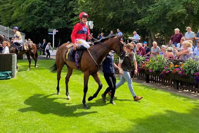 “He’s got a very good mind, he’s strong and has an admirable attitude and hopefully those attributes will be useful at Goodwood.”