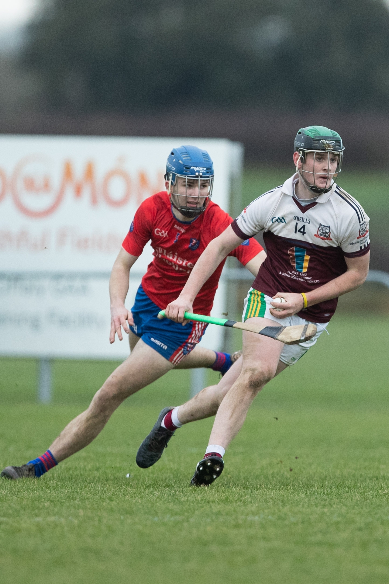 Cathal Robinson scored two points for St Brendan's in their victory over Castlecomer.