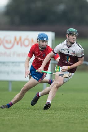 Cathal Robinson scored two points for St Brendan's in their victory over Castlecomer.