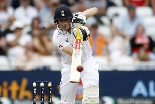 Brook raised his bat and removed his helmet as his team-mates applauded from the balcony, but thoughts of his late grandmother immediately sprung to mind.