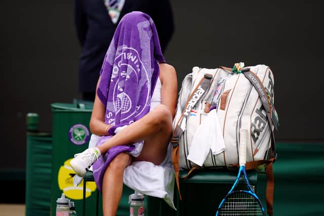 A break back was secured before a sumptuous volley from the French player got the score back to 4-4 and while Kartal showed heart to save four set points, a decider was required.