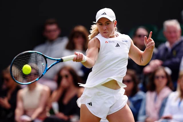 Kartal’s triumph over Burel made her the first British female qualifier to make round three since 1997 and the first home player through to the last 32 at the All England Club.