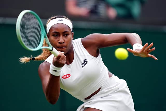 It helped to further erase memories of a shock round one exit at the All England Club in 2023 for the American, who has seen her side of the draw open up with Aryna Sabalenka pulling out with a shoulder injury.