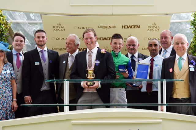 He went on: “It was an incredible day and a proud moment for me to have a winner on the big stage in dad’s silks.