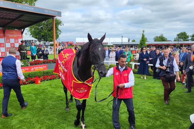 “We were delighted with him in Epsom and we thought he would come forward,” said O’Brien.