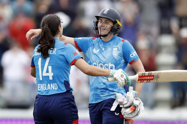 Sciver-Brunt made an unbeaten two from 12 balls and went into full blocking mode, with Bouchier just having enough runs on her side as New Zealand’s paltry 141 was overtaken in just 24.3 overs.