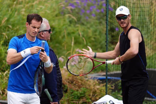 They have appeared across the net from each other back in the summer of 2020, when a Battle of the Brits event was staged at the National Tennis Centre during the Covid-related hiatus.
