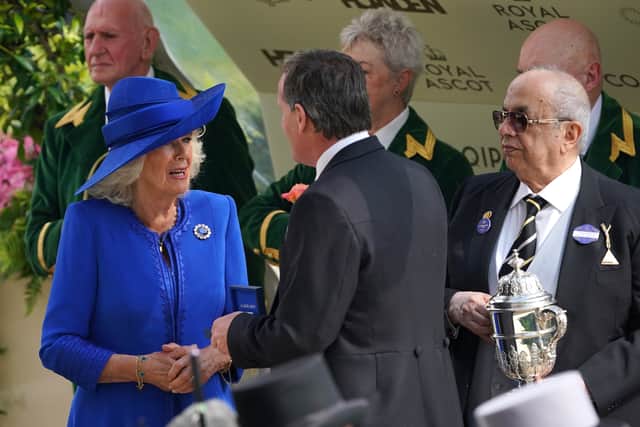 A 5-2 chance, Rosallion raced in midfield and on the turn of the bend looked in need of room, but Sean Levey guided him through a gap and went off in pursuit of Aidan O’Brien’s Henry Longfellow.