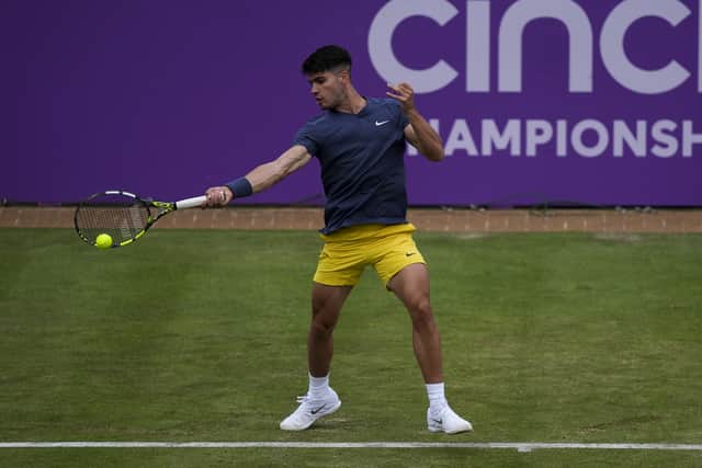 “It was close in the second set but good to have to deal with that situation. I’m really happy with everything I’ve done and hopefully I’ll keep on going.”