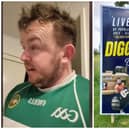 WATCH: Offaly Digger Dad 'near dead laughing' over poster for hometown show