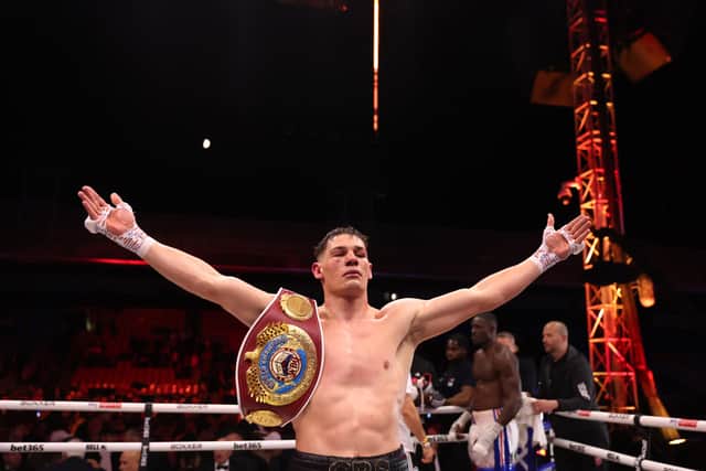 Billam-Smith hinted in fight week that trainer Shane McGuigan had devised a plan for Riakporhe and that was clear in the first round. CBS refused to take a back step during the early exchanges, forcing Riakporhe on the back foot in a bid to suppress the power in his right hand.