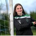 Ellen Dolan of Peamount with her SSE Airtricity Women’s Premier Division Player of the Month Award for May 2024 Award at PRL Park in Greenogue, Dublin. Photo by David Fitzgerald/Sportsfile