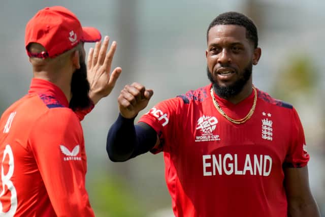 Australia reached 50 off just 22 balls, easily the fastest start of the tournament to date, with a small measure of respite finally arriving when Moeen bowled Warner with one that kept low.