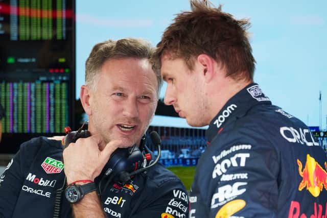 “I won’t comment here,” Leclerc said over the radio.