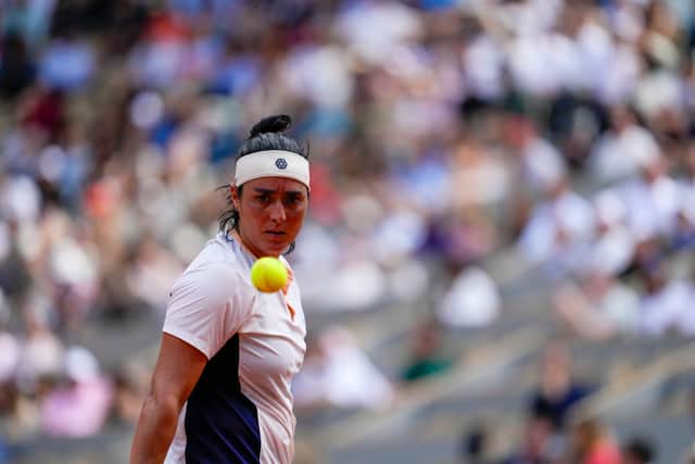 But the fightback was quickly snuffed out as 20-year-old Gauff, the runner-up in Paris two years ago, registered a 4-6 6-2 6-3 victory in an hour and 57 minutes.