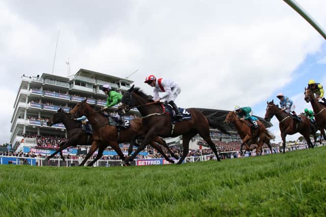 Despite not being afforded a clear run, Royal Dress still managed to take home the third-place prize money when beaten only three-quarters of a length by Breege, and the weather will now dictate where she heads next, as her preference is for softer going.