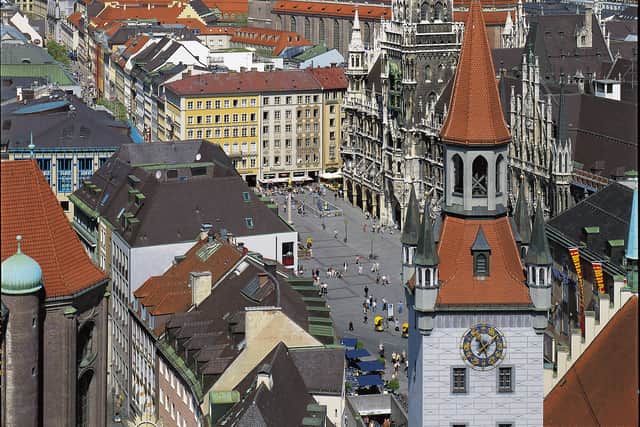 Dominating the square is the New Town Hall. Gothic revival in style, its imposing facade makes it a focal point. It is here I find my Bavarian adventure drawing to a close.