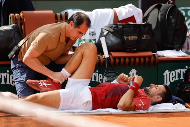 The seven-time Wimbledon winner gave no hints of a recovery period in an statement on Tuesday afternoon.