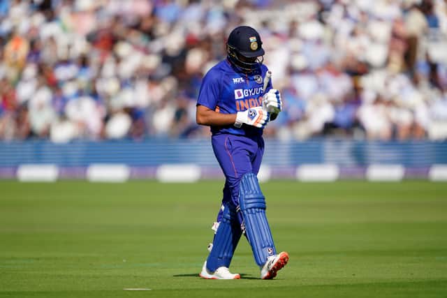 Former England captain Michael Vaughan, watching along on television, added on X: “Shocking pitch. Trying to sell the game in the states is great..love it..but for players to have to play on this sub standard surface in New York is unacceptable.”