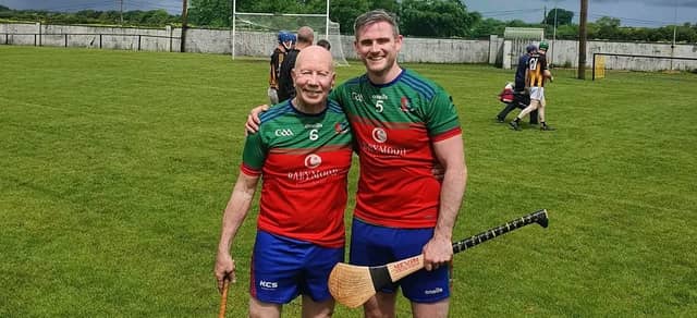 Seanie Monaghan, left, and Adrian Minnock