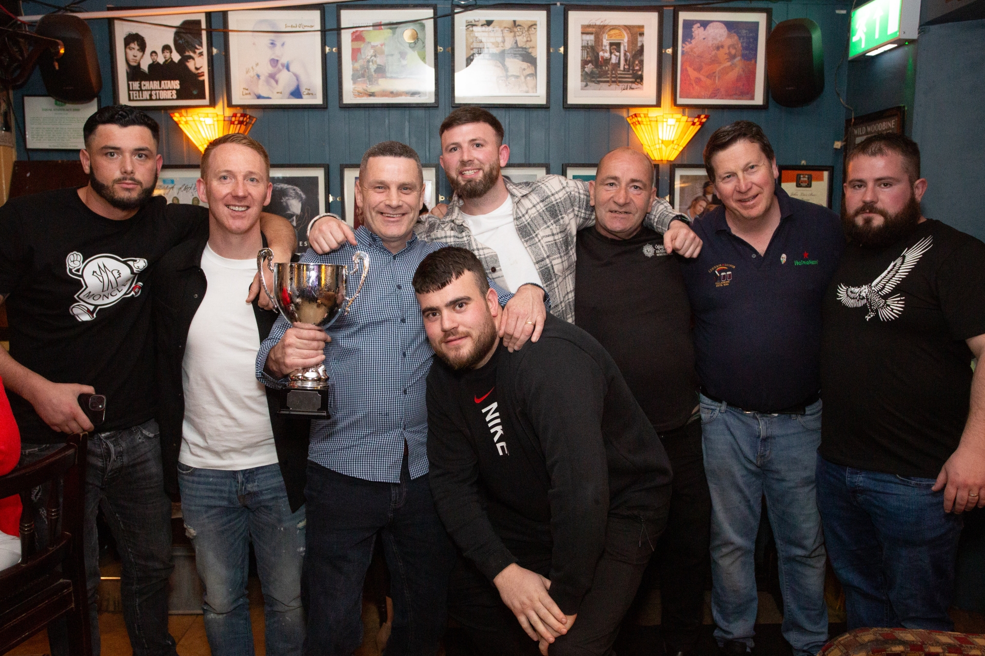 Offaly soccer team celebrates final success with night out