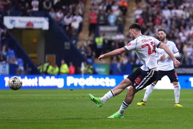 “Second half we had complete control and a moment of madness has changed the momentum. But I’m just delighted we have managed to see it through.