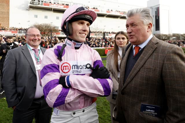“I’ve made lots of new connections with owners and trainers and Sam has put a lot of effort and work in and I couldn’t have done it without him.”