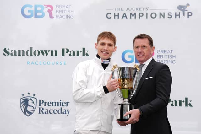 The Ditcheat number one sealed the title with a double at Chepstow on Friday evening which took him seven winners clear of Bowen, who had four rides booked on the final day.
