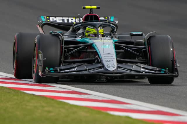 Hamilton started on the quickest, but less durable soft rubber, but just two laps into this 56-lap affair, his complaints began.