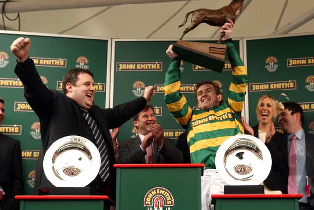 “I don’t think there is any race like the Grand National. From being a kid I always had a bet in the National, no matter how old you are it is the one race everybody watched,” said McManus.