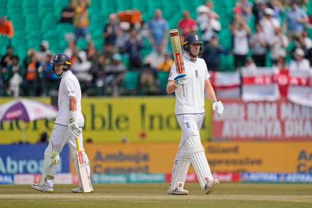 Kuldeep Yadav collected five for 72 while Ravichandran Ashwin marked his 100th Test with figures of four for 51 as all 10 England wickets fell to spin in chilly conditions before India closed on 135 for one.