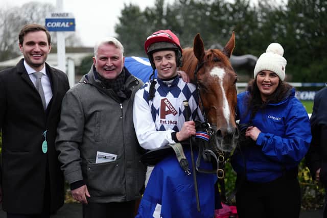 “I don’t even let myself think about it at the moment, to be second-favourite for a Gold Cup. We just take it day by day.”