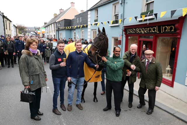 Patrick and Danny Mullins, son and nephew of the all-conquering Willie, were among those good enough to give up their time and speak to the travelling media at The Lord Bagenal in County Carlow, a place of legendary status due to it being the family’s local, where parties start early and finish late.