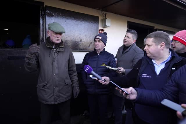 “I have my own judgement and then I have Patrick, Davy, Ruby and Paul (Townend). Everyone throws in their tuppence worth and we try to come up with the right answers.”