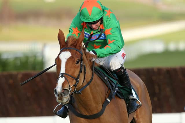 “It’s one of those races where he would tick a lot of boxes. He’s a nine-year-old and he’s got that bit of experience. I see no reason why he wouldn’t stay and he’s got what you need really.”