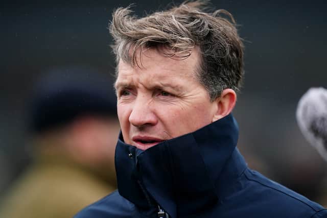 “There was just a slight frustration that at both two out and the last he just jumped them OK but landed a bit flat-footed. If he had jumped just one of them OK then that would probably been enough, but it is about jumping and Ascot is a good test.