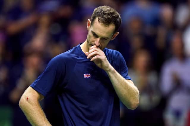 However, he hit a short ball into the net and vented his frustration to his team.