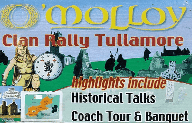 The O'Molloy Clan Rally takes place in Tullamore