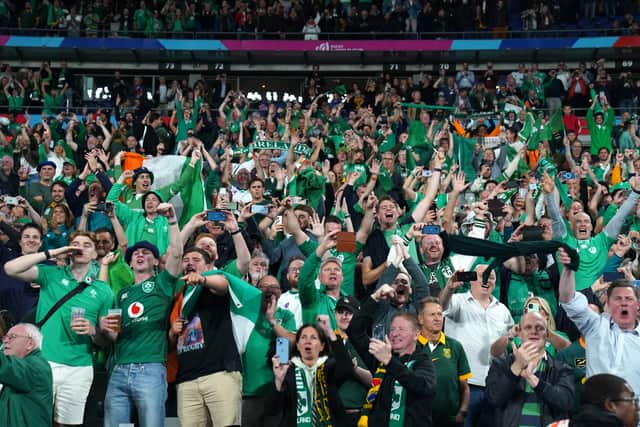 Tens of thousands of travelling fans celebrated each of Ireland’s pool-stage wins in France with rousing renditions of the team’s tournament anthem – Zombie by the Cranberries.