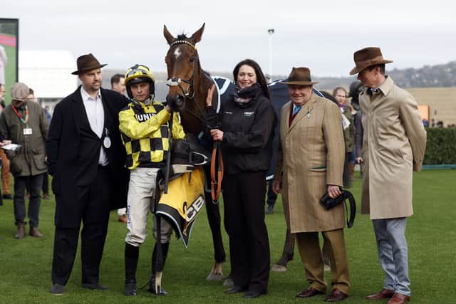 “That was impressive and in which case he is pretty smart and is a very talented individual – he always has been since the day we started with him. Jerry McGrath found him in France for Joe and Marie (Donnelly).