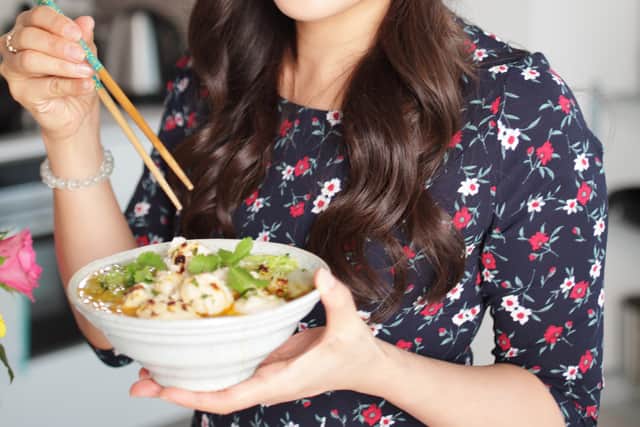 Without her mum, cooking and meal planning fell on a young Huang. “My dad’s a very bad cook. To this day he can’t cook fried rice even. So my mum would teach me how to cook, then I would cook for him. Every time she’d come back, I would learn a bit more.”